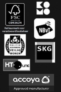 keurmerken, kwaliteitseisen, garanties. kuiters timmerfabriek, houten kozijnen, houten ramen, houten schuifpui, houten deur, houten dakkapel, houten gevelbekleding, hout bewerking, houtwerk, houten vlonders, houten aanbouw, uitbouw, renovatie, restauratie, duurzaam hout, fcs hout,Accoya circulair hout, eco hout, houten producten, luiken
