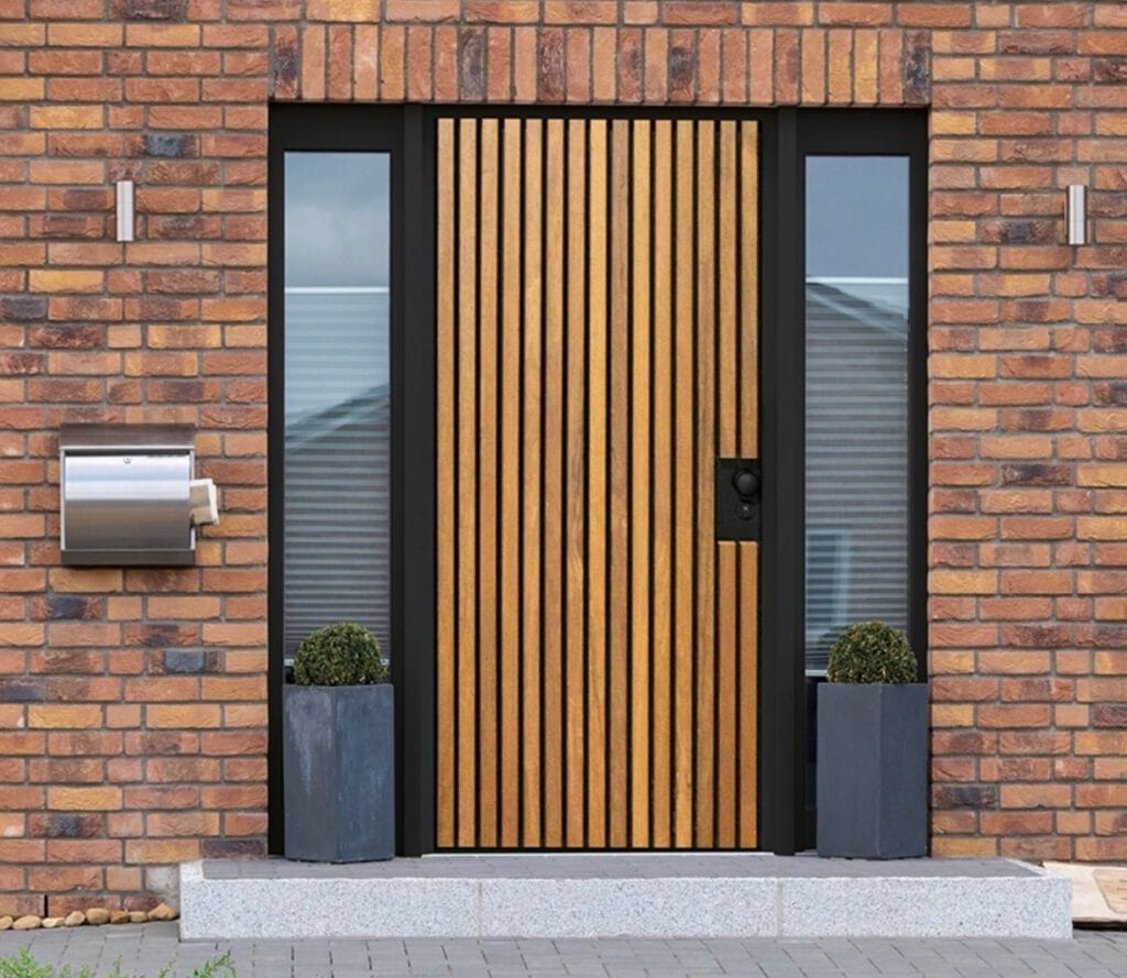 buiten deur van hout, voordeur, houten voordeur, duurzame houten deur, kwaliteitsdeuren, Accoya deuren, alulight deuren, alucoya deuren, thermische deuren, Thermo light deuren