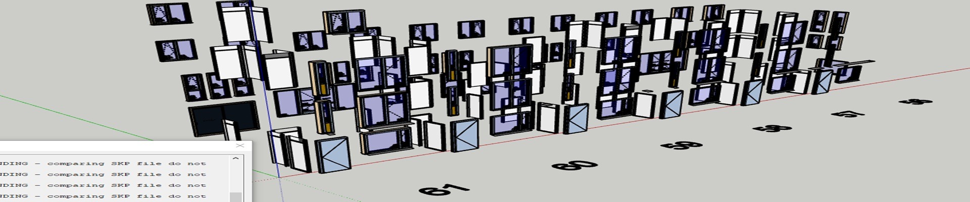 schets tekening kozijnen, tekening ramen en deuren, productie tekening,