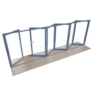 Volhout harmonica vouwpui, harmonica deuren, vouwdeuren, harmonica pui, vouwpui, harmonica vouwdeuren, houten vouwpui, buiten schuifpui, houten harmonica schuifpui, Accoya harmonica vouwdeuren
