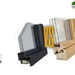 kunststof - houten kozijnen, pvc - houten ramen, kunststof kozijnen vs houten kozijnen, uPVC vs houten ramen